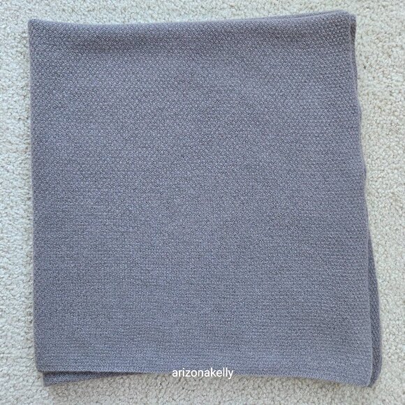 Dolieato Love Accessories - Cashmere Basketweave Textured Knit Scarf Tan Taupe Brown Doliearo Dolieato Love